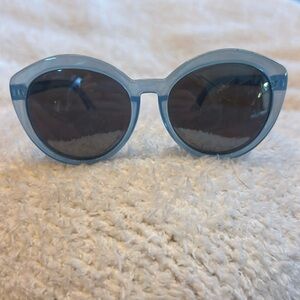 Janie and Jack blue round sunglasses girls 4-6